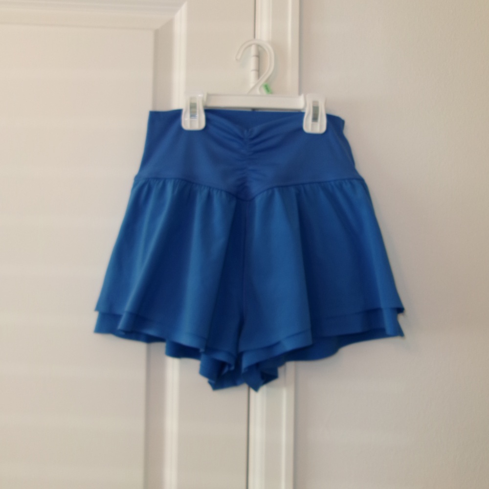 Aerie Offline Real Me Ruched Front Flowy Shorts